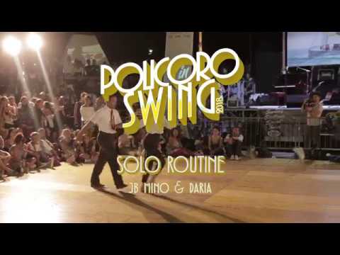Policoro in Swing 2018:  JB Mino & Daria - Solo showcase