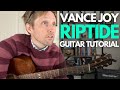 Riptide By Vance Joy Guitar Tutorial Guitar Lessons With Stuart