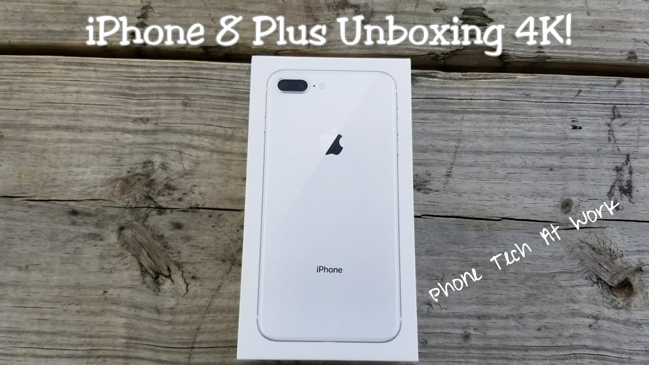 iPhone 8 Plus Unboxing! 4K!✌️