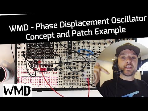 WMD Phase Displacement Oscillator MKII /Triple Bipolar VCA / Quad Anti-Aliasing Filter 2010 - Silver / Silver / Black image 4