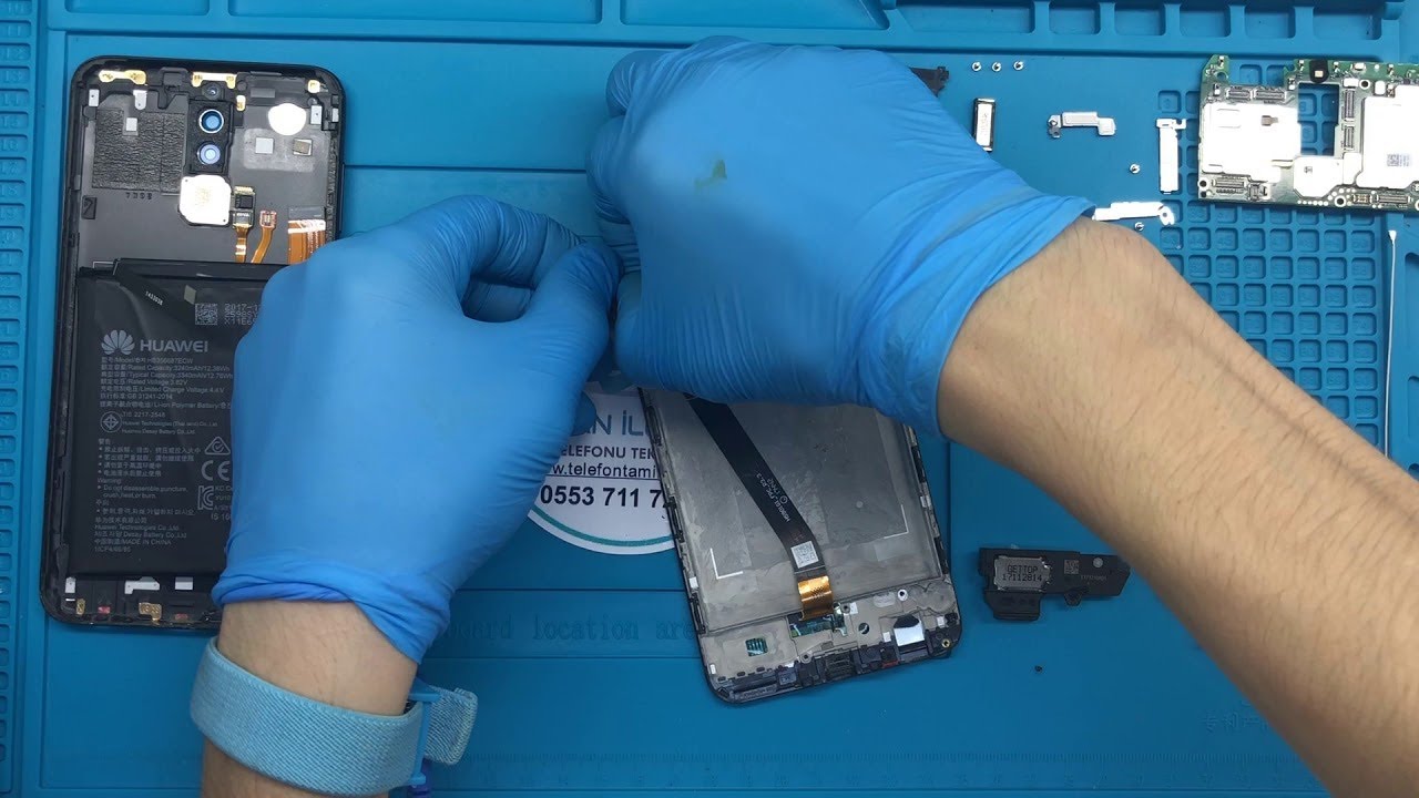 Huawei Mate 10 Lite Ekran Değişimi Sesli Anlatımlı