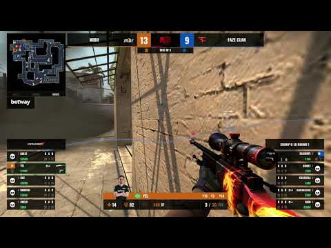 YEL faz 5k round impossível | MIBR VS FAZE | cs_summit 7