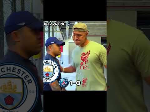 PSG vs english teams 💀💯#championsleague #psg