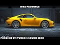 Porsche 911 Turbo S Sound Mod для GTA San Andreas видео 1