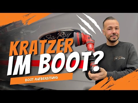 Boot zerkratzt? - So entfernst du Kratzer richtig