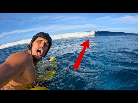 WHAT SURFING BIG CLOUDBREAK REALLY LOOKS LIKE | Raw POV