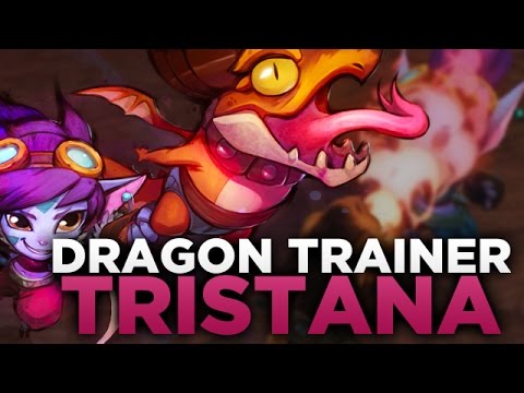 Dragon Trainer Tristana ★ New Tristana Skin! ★ Skin Spotlight