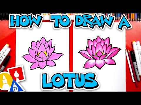 How To Draw A Lotus Flower