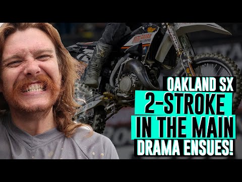 DRAMA! Stankdog puts 2-stroke into main, lashes out at PulpMX | Gared Steinke Oakland 2022 SX