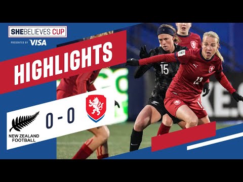2022 SheBelieves Cup: New Zealand vs. Czech Republic: Highlights - Feb. 23, 202