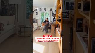 "Let it be" : Carla Bruni chante son soutien à Nicolas Sarkozy