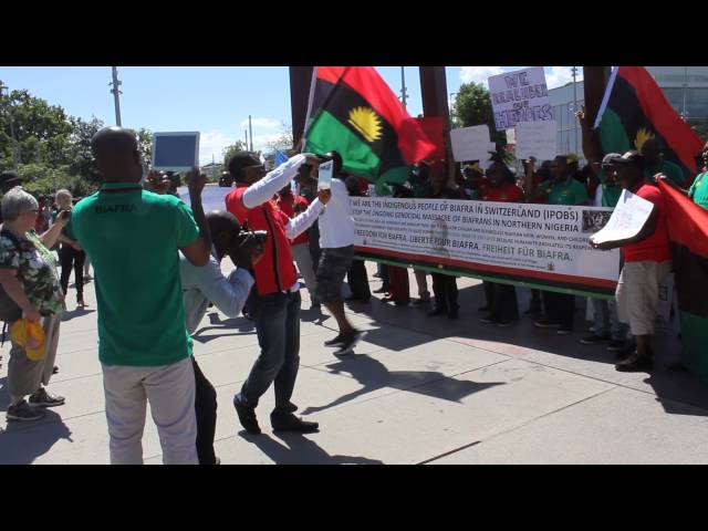 Biafrans from Switzerland-Geneva 30 may 2014