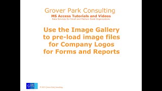 Store Company Logo Image Files in the Image Gallery