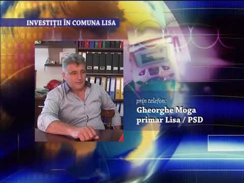 Investiții în comuna Lisa - 10 noiembrie 2020