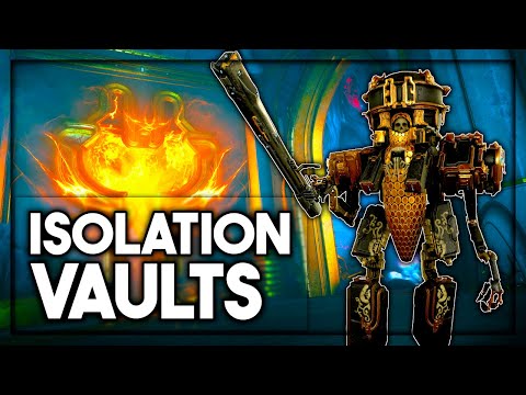WARFRAME NECRAMECH FARMEN (Isolation Vaults) 🎮 Warframe Gameplay German