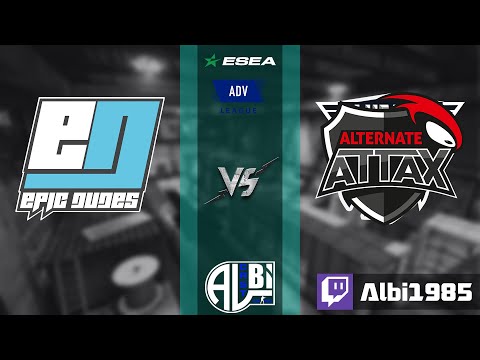 ESEA EU CS:GO | Season 45 | Advanced | Bo1 | EPIC DUDES vs ALTERNATE aTTaX
