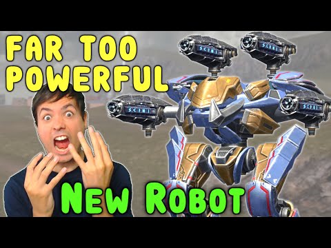 BEST NEW BOT in War Robots? FAFNIR SKADI Test Server Gameplay WR