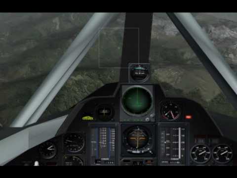 Xplane 9, SR 71 blackbird - Damaged stabilzer and ejection