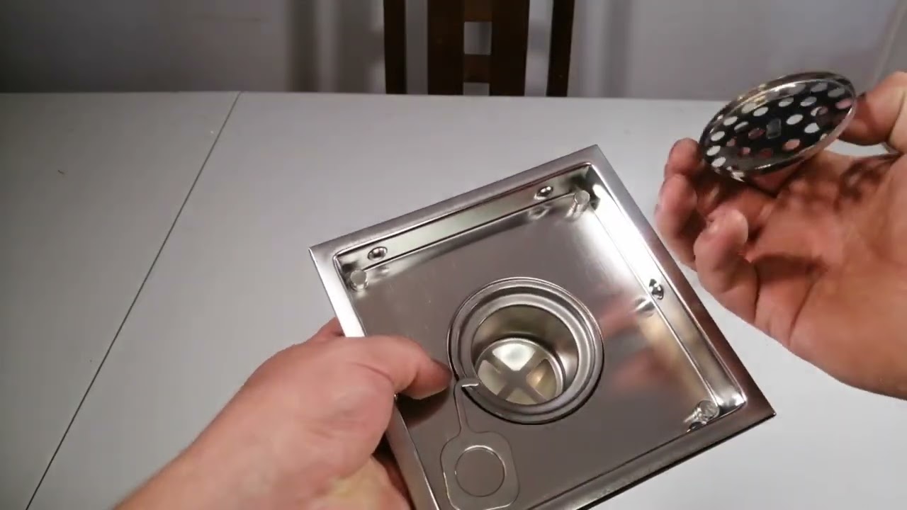 Coladera Acero Inoxidable 4 Pulgadas |UNBOXING