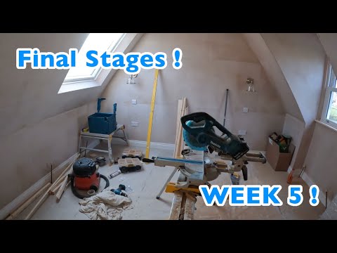 Finishing Touches Of A Loft Conversion !