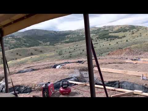 (Strawbale) Castle in the Sky: Part 2: Foundation: Circular Rooms & Curvy Bathrooms