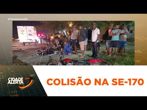 Motociclista morre após colisão com carro na SE-170 em Campo do Brito - Cidade Alerta