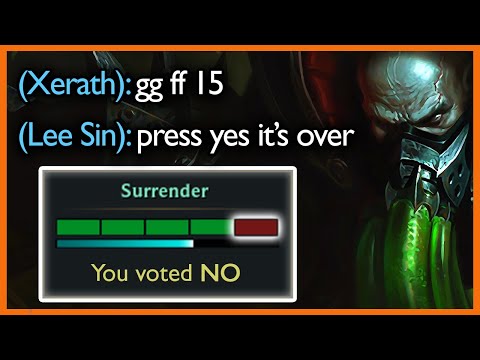 My team wanted to surrender, but I REFUSED! [Masters Urgot vs Volibear] - League of Legends
