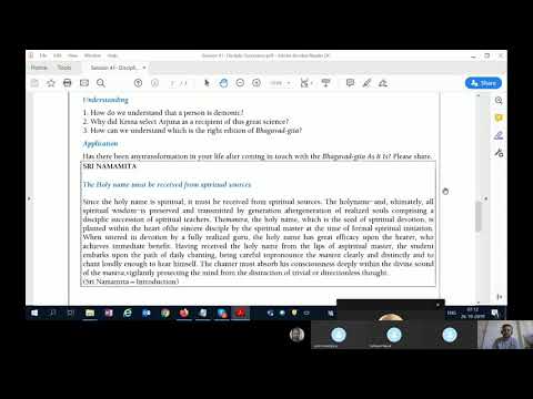 Bhakti Vriksha- Session 41- Disciplic Succession