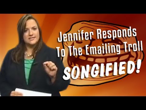 News Anchor Jennifer Responds To The Emailing Troll - Songified!