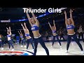 Thunder Girls Oklahoma City Thunder Dancers NBA Dancers 12 12 2021 Dance Performance