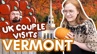 Discovering Vermont's Breathtaking Fall Foliage: A UK Couple's Journey to USA!