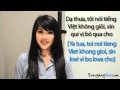 Learn Vietnamese: Lesson 10: How To Say You Do Not Speak Vietna