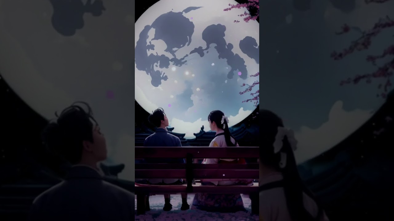 moon cherry blossoms #royaltyfree #adobestock #freeimages #vectorstock #background #vexel