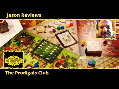 Jason’s Board Game Diagnostics of The Prodigals Club