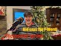 Kid Temper Tantrum Says F Word On Christmas Morning Uncensored