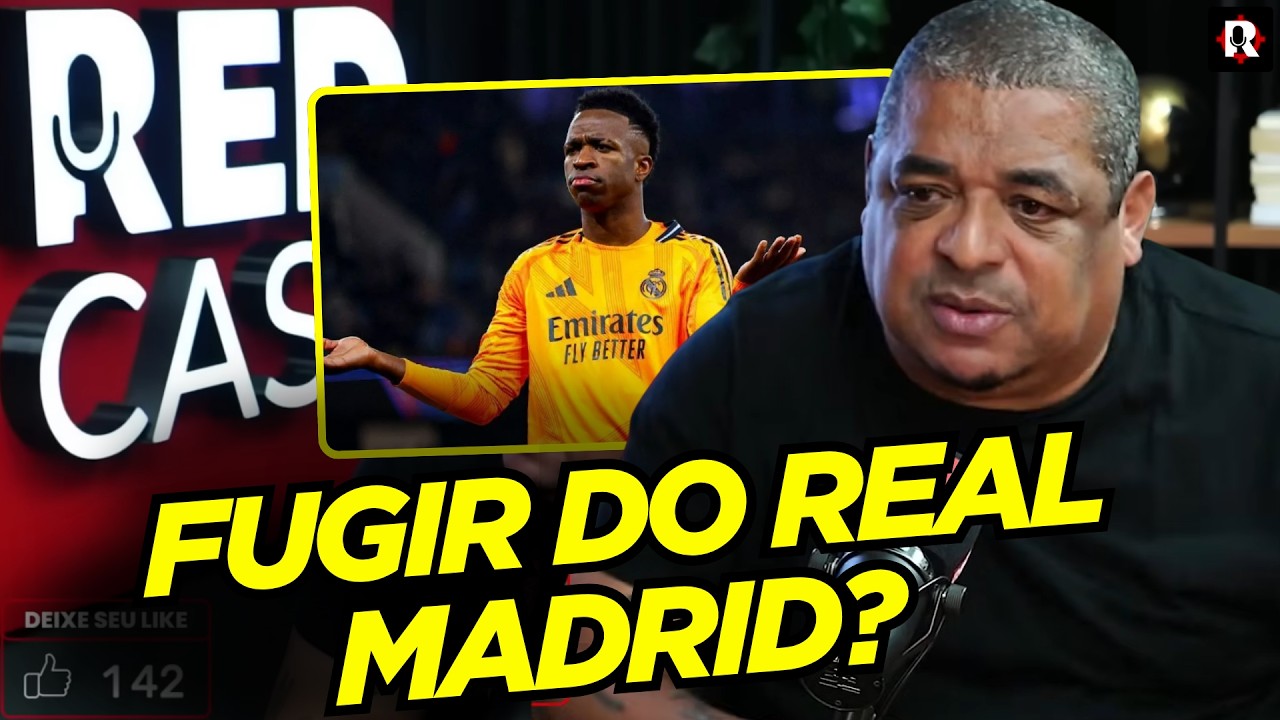 VAMPETA: "VINI JR. TEM QUE ACEITAR A PROPOSTA ÁRABE E SAIR"