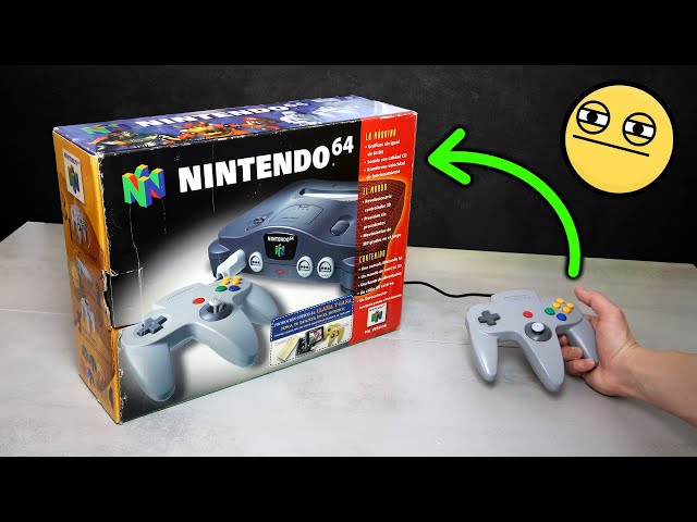 Vídeo relacionado con Nintendo Little Boys 64 N64 Logo Graphic - Camiseta, Color Negro