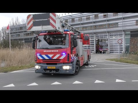 PRIO 1 ASV1 ALASV Ass. Ambu. [Afhijsen patient] De Parelvisserslaan Amstelveen