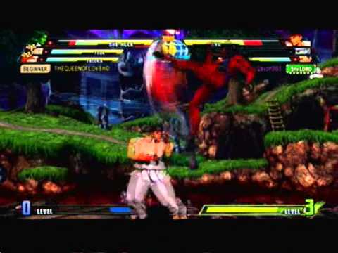 THEQUEENOFLOVEHD (She-Hulk/Tron/Phoenix) vs (Wesker/Ryu/Viper)