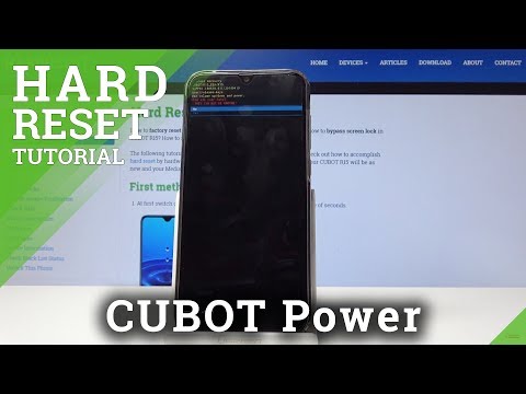 How to Hard Reset CUBOT R15 - Bypass Screen Lock