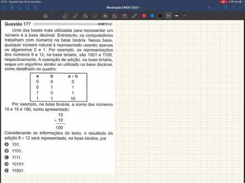 QUESTÃO 177 - (ENEM 2021, CADERNO AZUL)