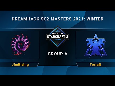 SC2 - JimRising vs. TerraN - Group A - DreamHack SC2 Masters 2021 Winter - LA