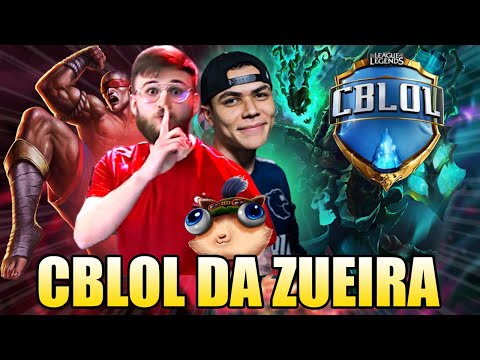 MELHOR THRESH BR E PROVOCAÇÕES DO RANGER - CBLOL DA ZUEIRA