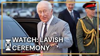 WATCH: King Charles Receives Extravagant Welcome to Bermuda