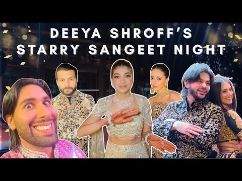 Orry, Ananya Pandey, Veer & Shikhar Pahariya, Tara Sutaria perform at Deeya Shroff’s Sangeet Night ✨