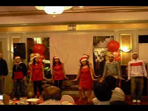 modern dance Group 3 Christmas party 2009