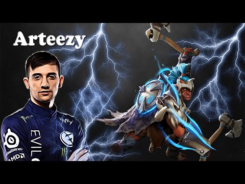 Arteezy - Troll Warlord Safelane | Dota 2 7.28b Gameplay