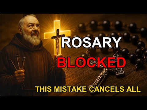 The ROSARY Does NOT WORK for SOULS If You Make This MISTAKE PADRE PIO Revealed How to Fix