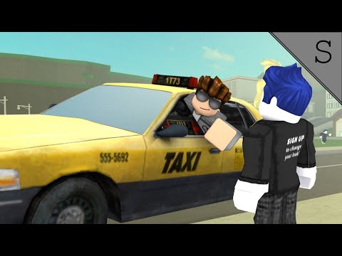 Taxiing People In Roblox! (Roblox Guest World)