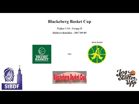 Skuru Basket (P04) mot Alvik Basket - 2017-09-09